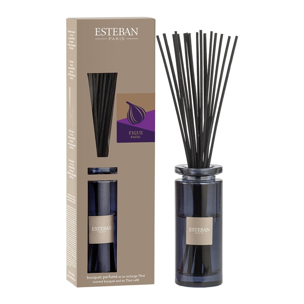 Difusor de Varetas Frutal Figue Noire Preto-1