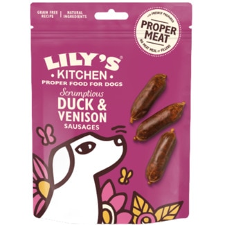 Snack para Cão Pato e Veado embalagem 70 g - Lily`s Kitchen