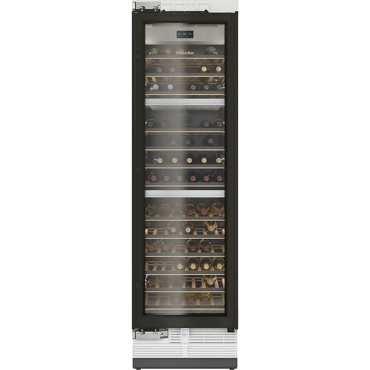 Imagem 0 de Garrafeira Encastrável Miele KWT 2612 VI LI MasterCool, Push2open e FlexiFrame e Capacidade de 104 Garrafas Standard - Preto