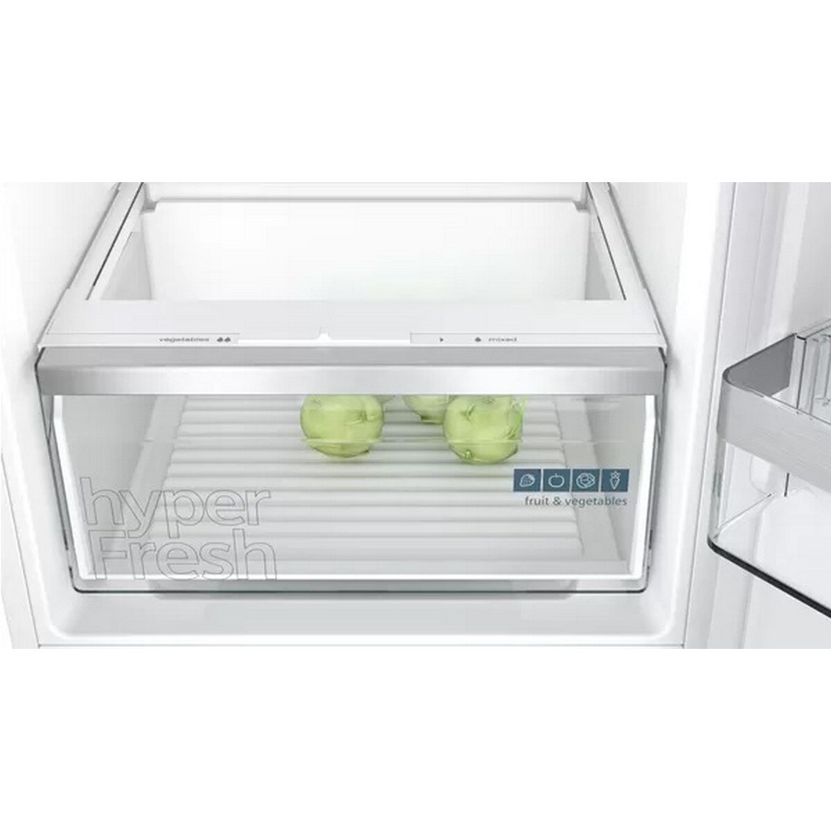 Frigorífico Combinado Encastrável Siemens iQ300 KI86VVSE0 LowFrost de 177,2 cm - Branco Branco-5