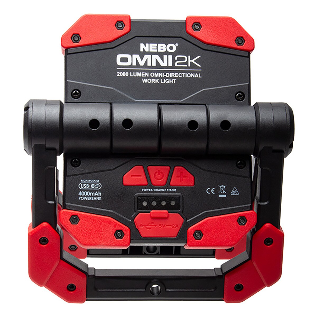 Foco de Trabalho Omni 2000 Preto / Vermelho-3