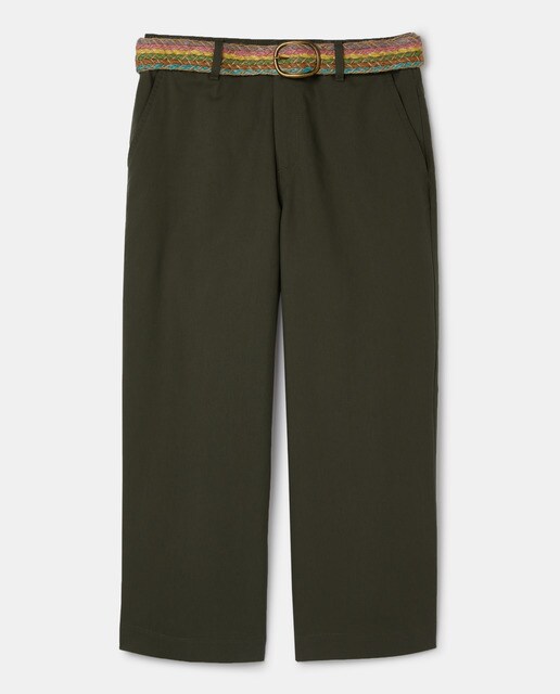 Pantalón de vestir de mujer con cinturón · Fórmula Joven · El Corte Inglés