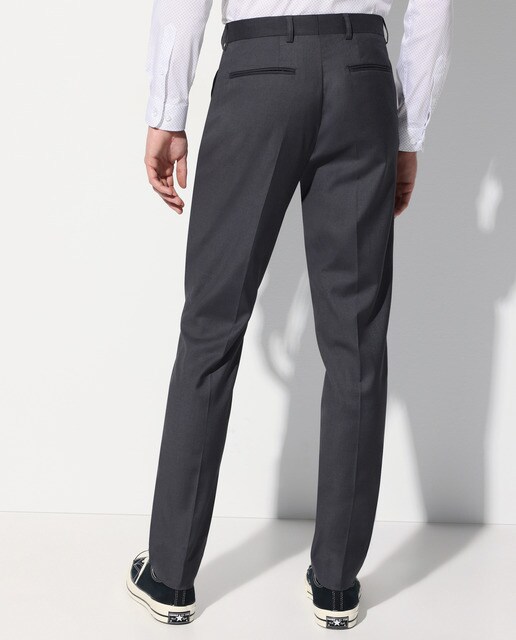 Pantalón de traje de hombre slim gris oscuro · Easy Wear · El Corte Inglés