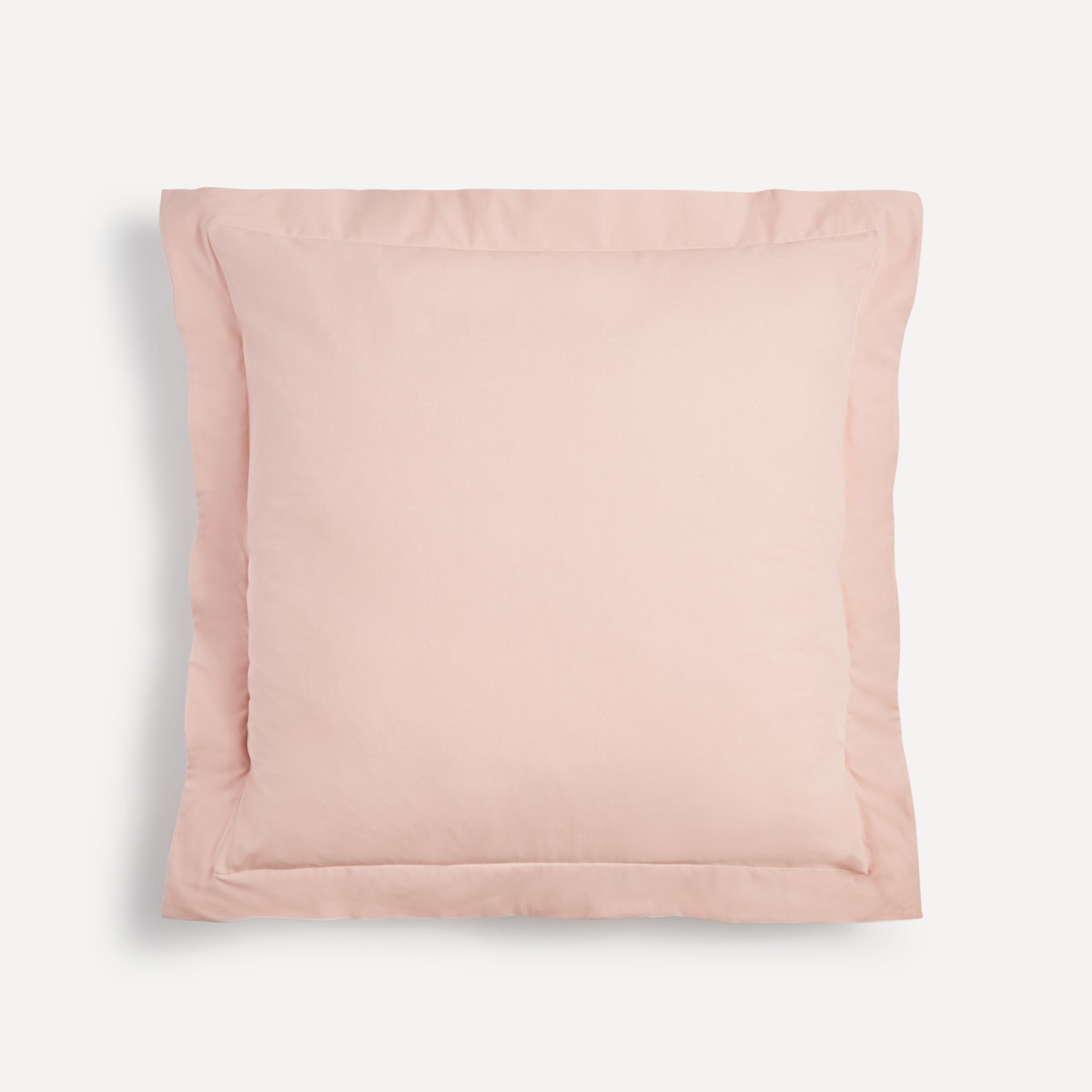 Capa de Almofada de Algodão Percal - 200 Fios Rosado-1