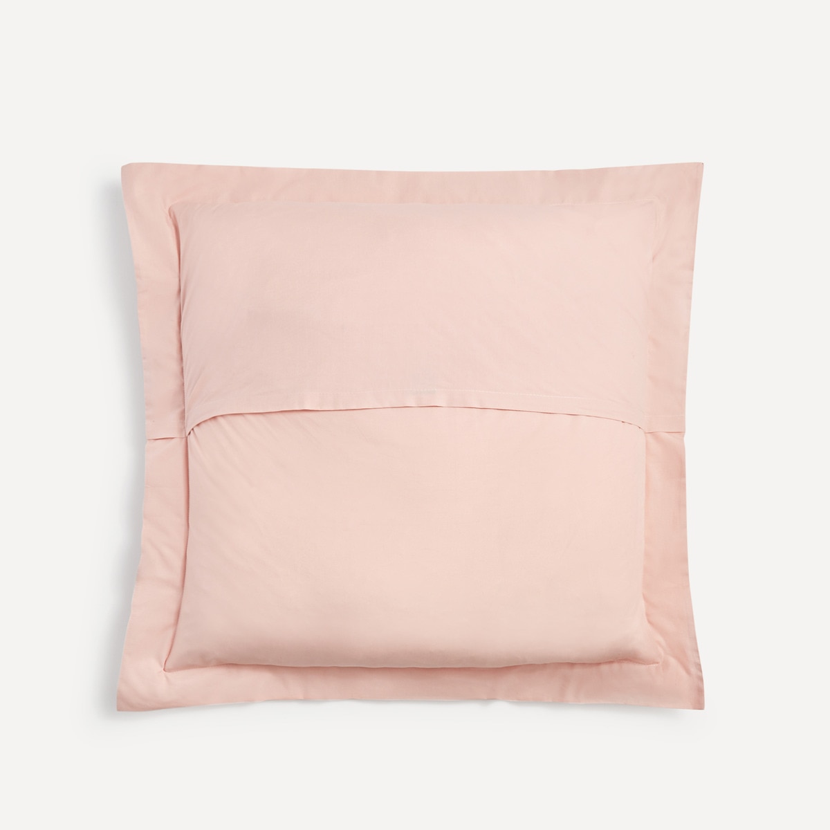 Capa de Almofada de Algodão Percal - 200 Fios Rosado-4