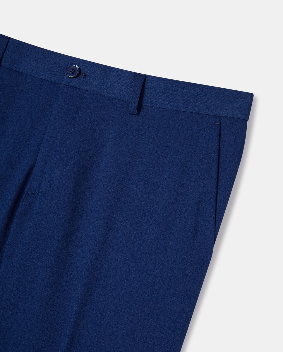 Pantalón de traje de hombre slim azul · Easy Wear · El Corte Inglés