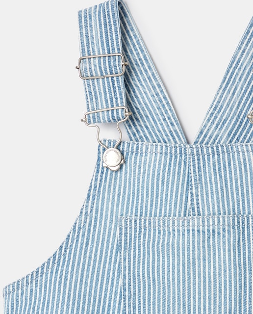 Peto vaquero de bebé niño con rayas · Baby El Corte Inglés · El Corte Inglés