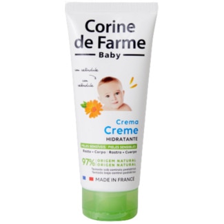 Creme Hidratante Rosto e Corpo Pele Sensível Baby embalagem 100 ml - Corine De Farme