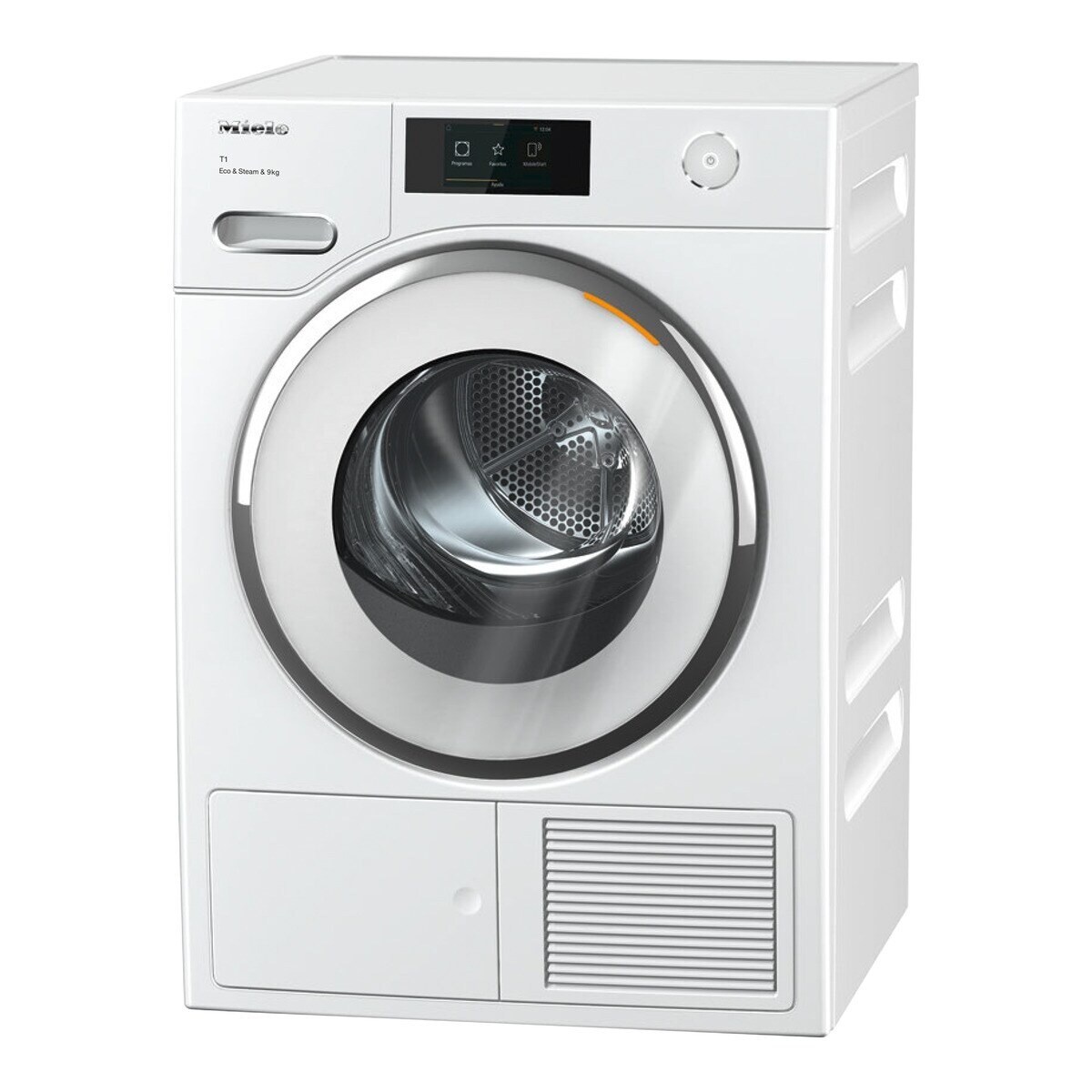 Máquina de Secar Roupa Miele TWR780WP Eco&Steam&9kg Side by Side de Condensação com Bomba de Calor de 9kg - Branco Lótus Branco-1