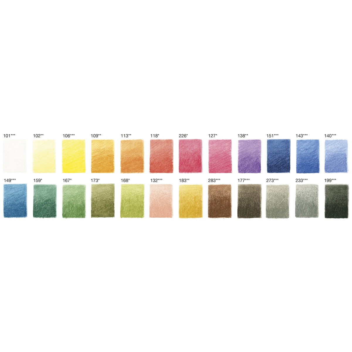 Estojo de Metal com 24 Lápis Pastel Pitt Multicolor-4