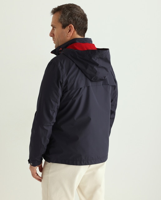 Parka de hombre azul con capucha tallas grandes · Emidio Tucci · El Corte  Inglés