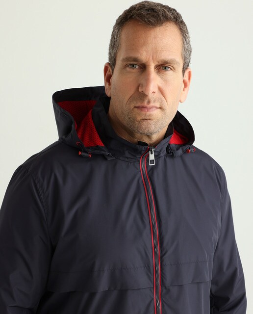Parka de hombre azul con capucha tallas grandes · Emidio Tucci · El Corte  Inglés