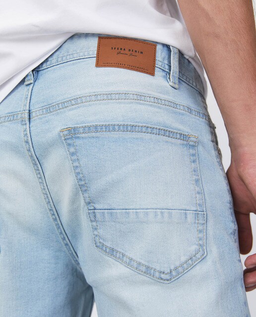 Vaquero de hombre slim azul claro · Sfera · El Corte Inglés