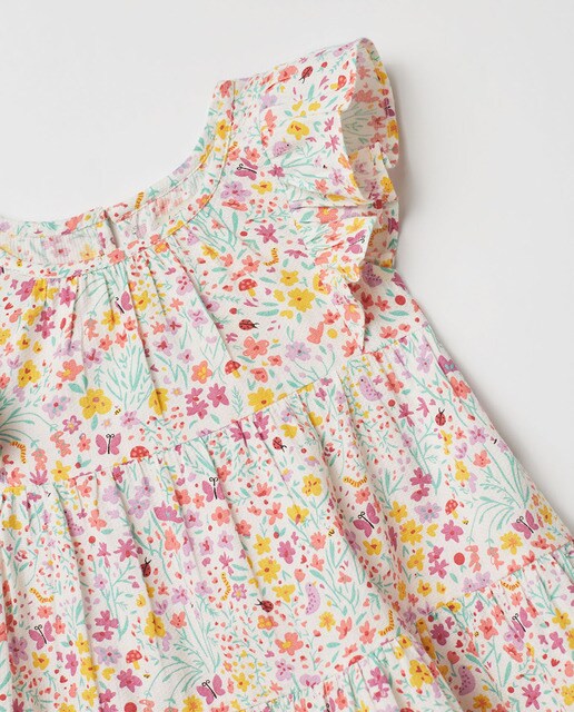 Vestido de niña tres volantes · Sfera · El Corte Inglés
