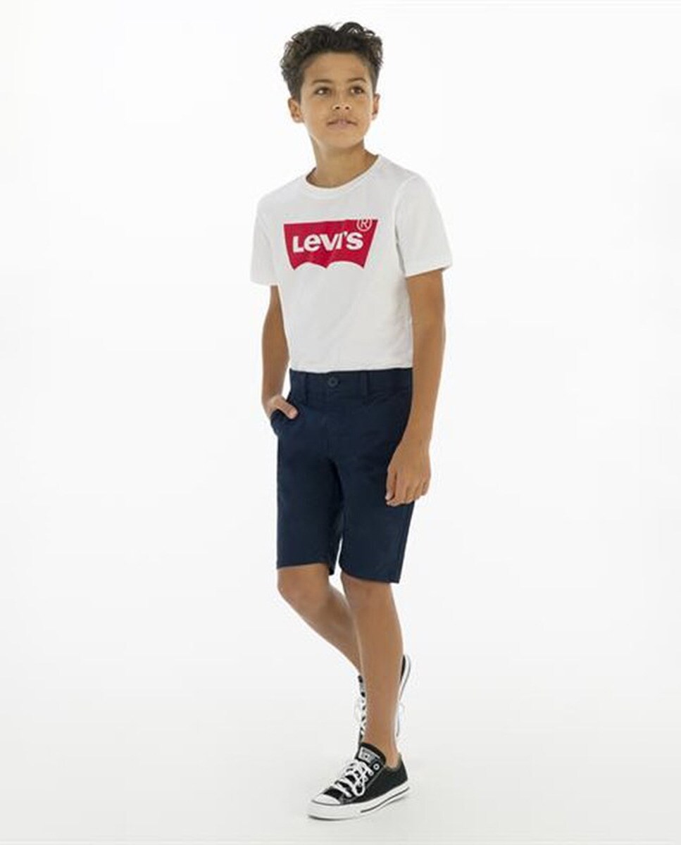 Bermudas azul-marinho com bolsos Azul-marinho-1