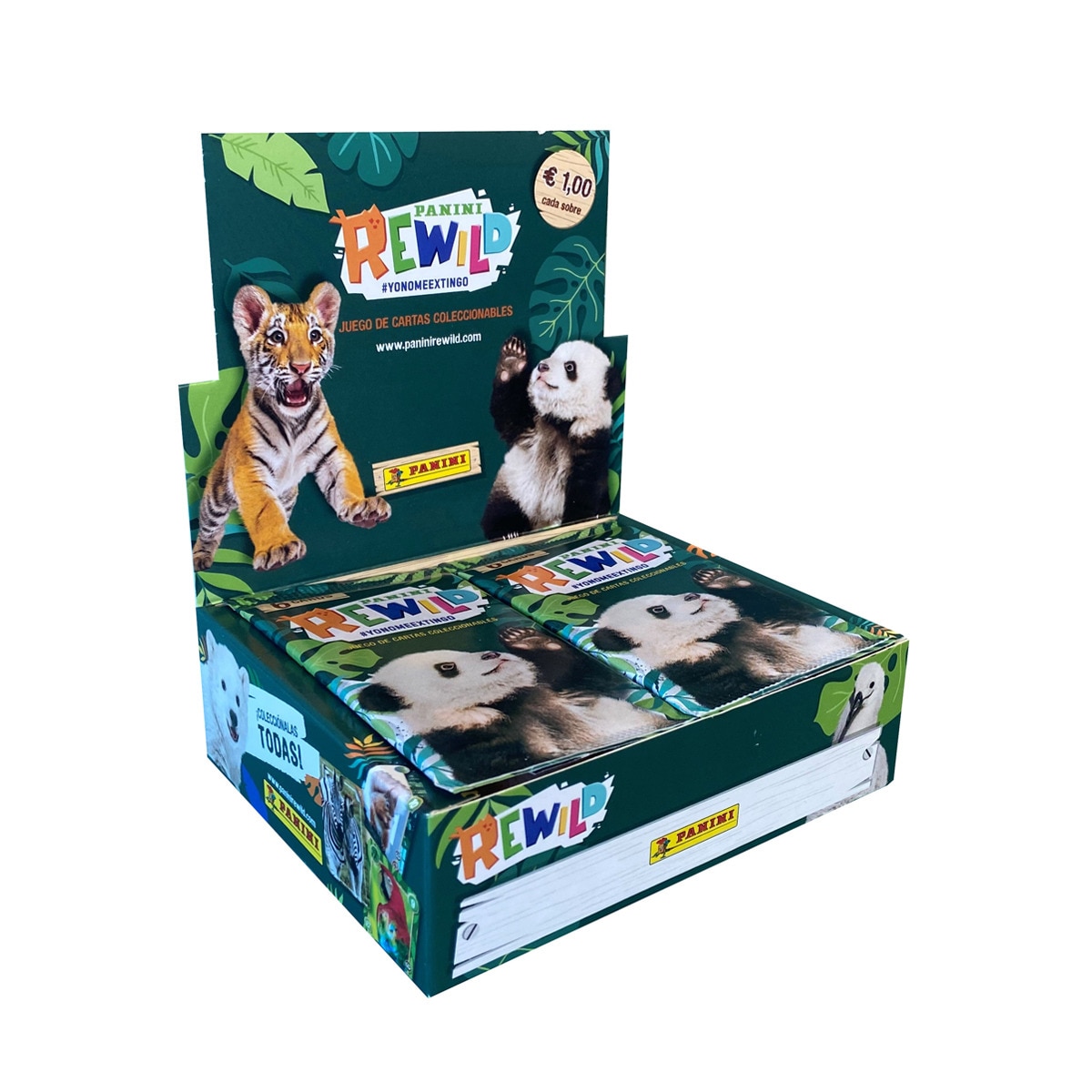Panini España - Sobres Tc Rewild Animales