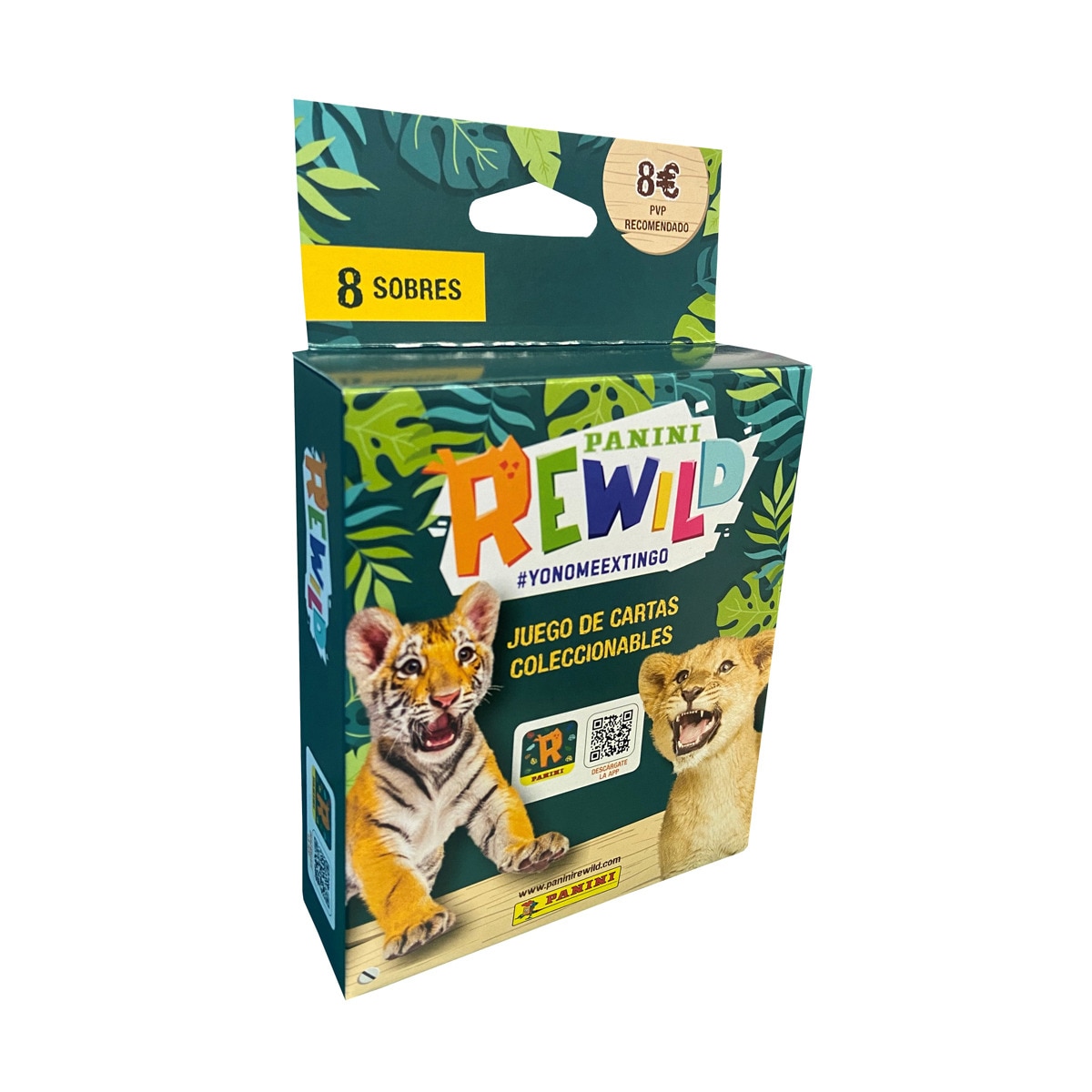 Panini España - Ecoblister 8 Sobres Tc Rewild