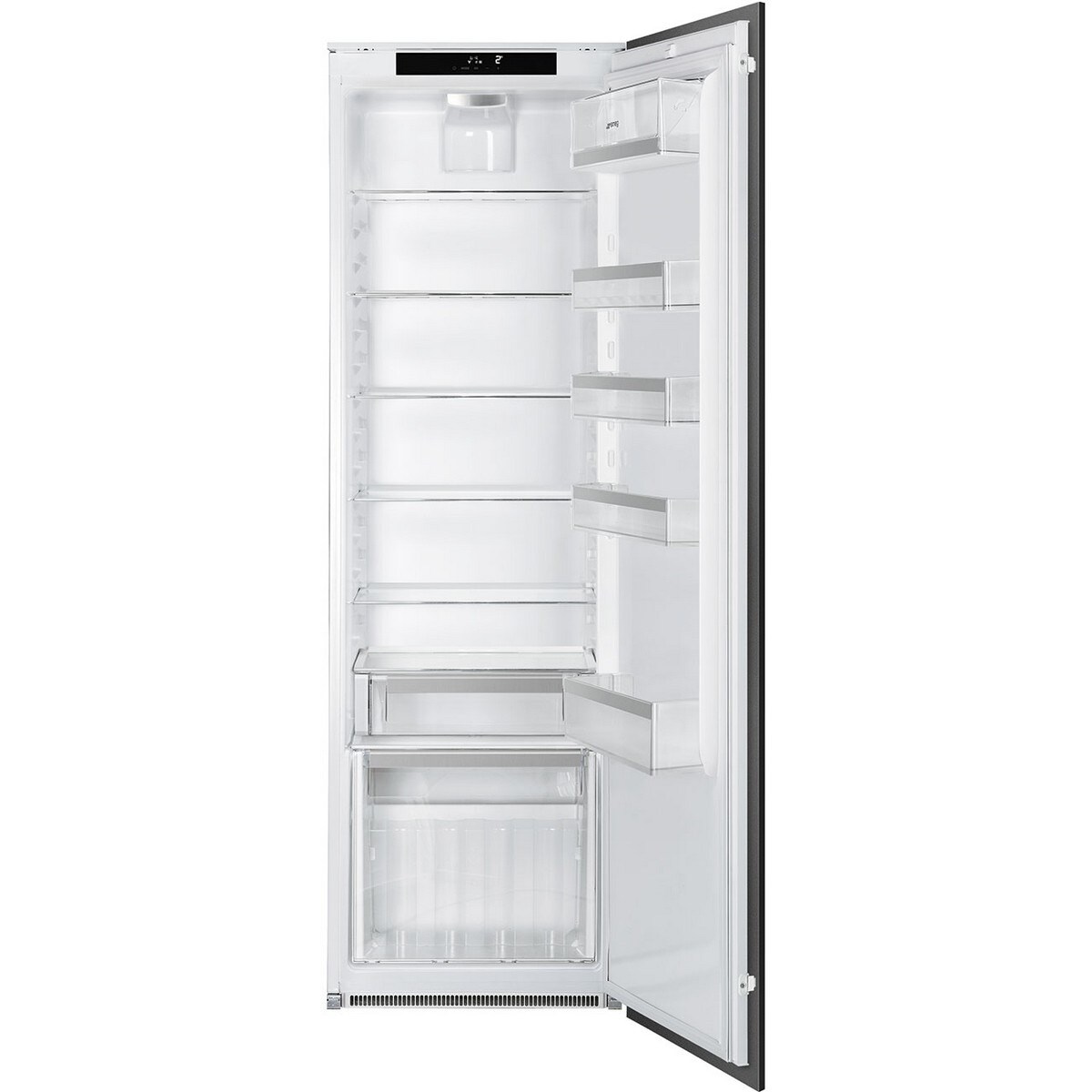 Frigorífico de 1 Porta Encastrável Smeg Universal S8L1743E Ventilado com Dobradiças à Direita e de 177,2 cm - Branco Branco-1