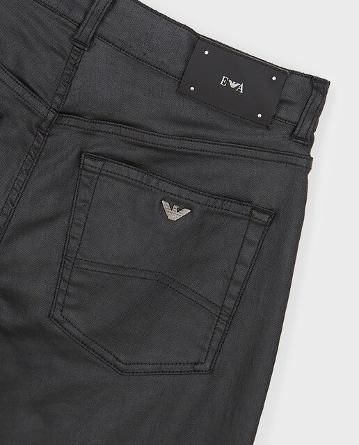 Pepe Jeans Pantalón Vaquero Encerado Pixie Black Negro Mujer