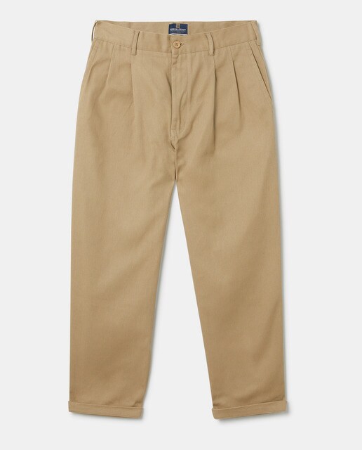 Pantalón tipo chino de hombre slim beige · Green Coast · El Corte Inglés