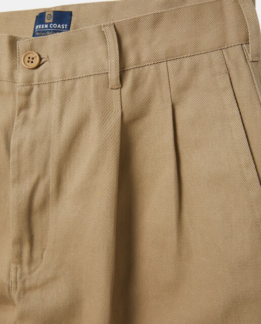 Pantalón tipo chino de hombre slim beige · Green Coast · El Corte Inglés