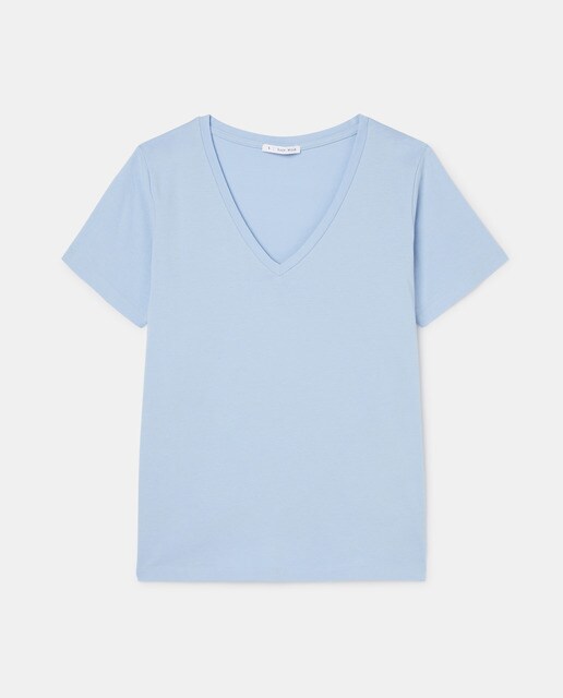 Camiseta básica de mujer con manga corta · Easy Wear · El Corte Inglés