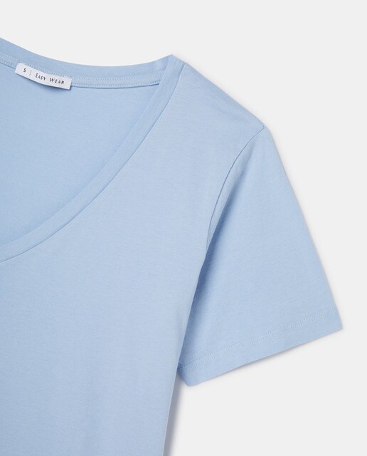 Camiseta básica de mujer con manga corta · Easy Wear · El Corte Inglés