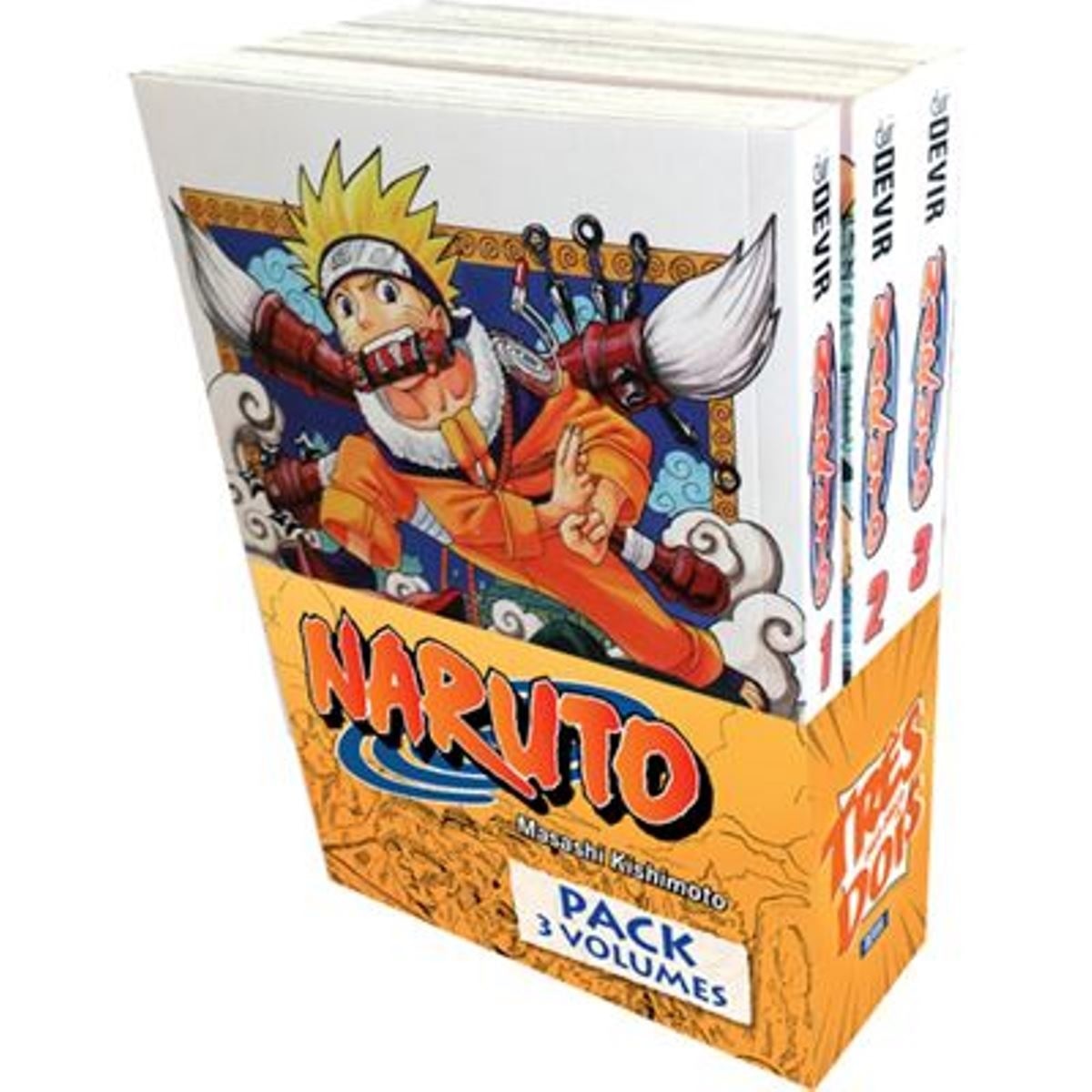 Pack Naruto - Volumes 1, 2 e 3 1