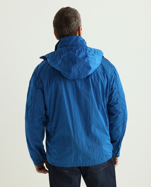 Cazadora de hombre azul con capucha tallas grandes · Paul \u0026 Shark · El  Corte Inglés