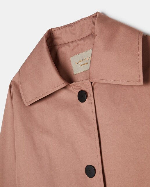 Gabardina de mujer larga con cuello solapa · Woman Limited El Corte Inglés  · El Corte Inglés