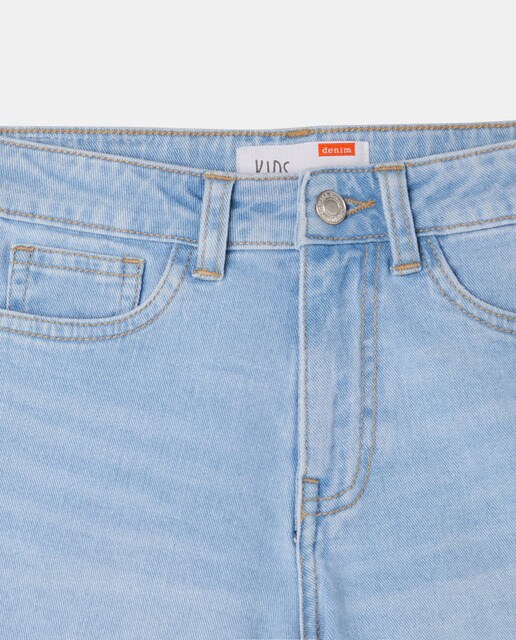 Short vaquero de niña básico · Kids El Corte Inglés · El Corte Inglés