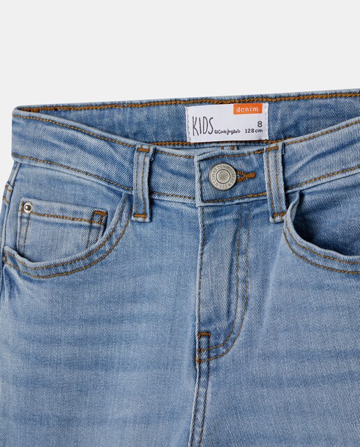 Pantalón vaquero de niña básico flare · Kids El Corte Inglés · El Corte  Inglés