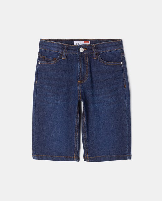Bermuda vaquera felpa de niño en azul · Kids El Corte Inglés · El Corte  Inglés