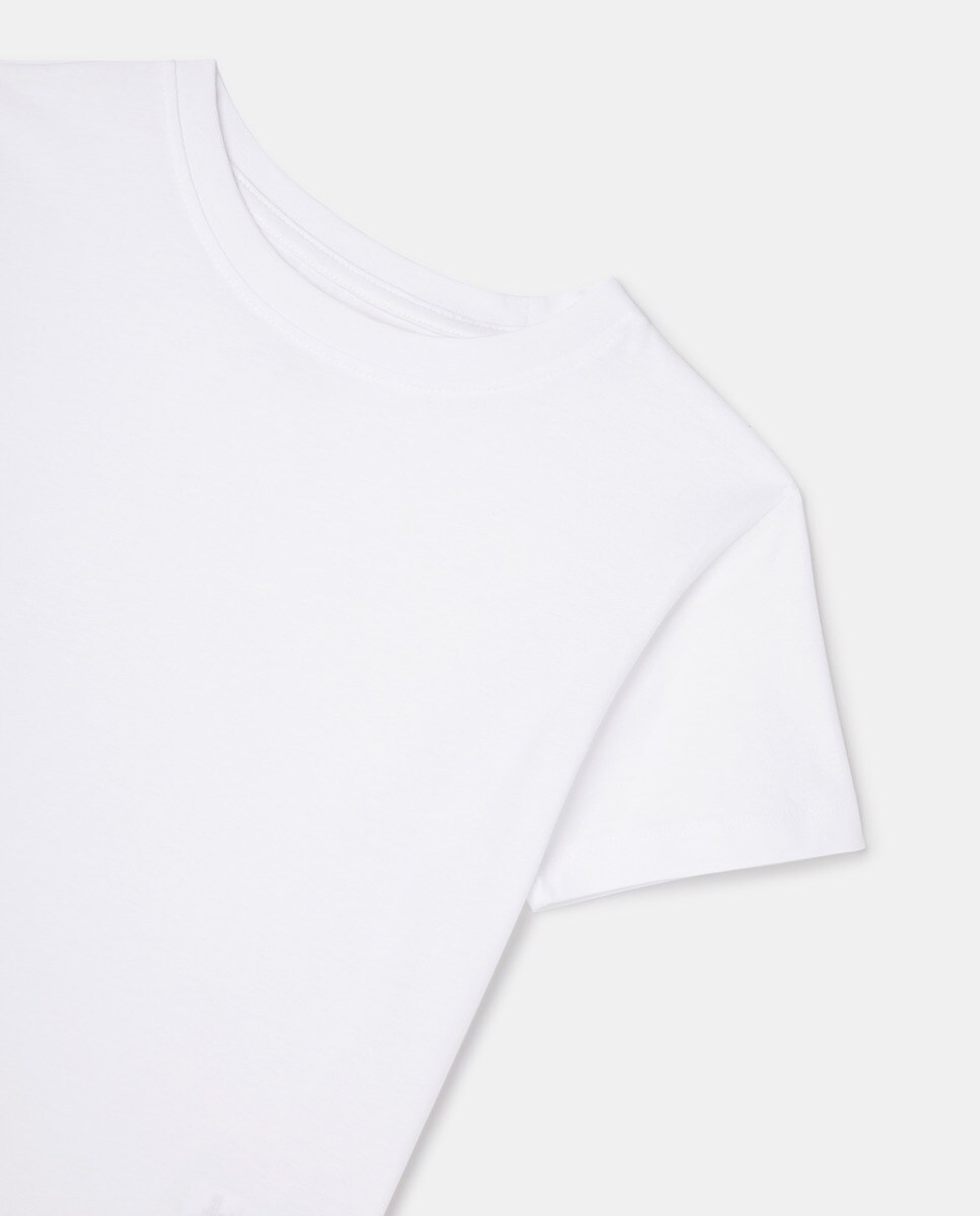 T-shirt com manga curta Blanco-5