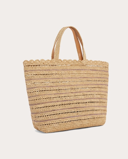 Bolso shopping Cabas L de rafia · Vanessa Bruno · El Corte Inglés