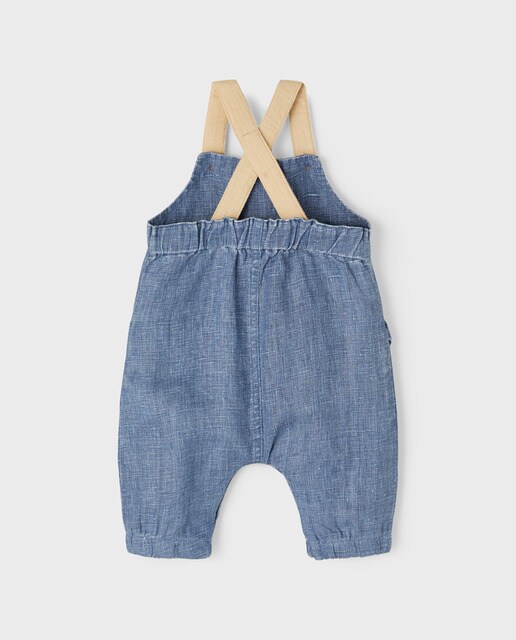 Peto de lino bebé niño azul marino · Lil Atelier · El Corte Inglés
