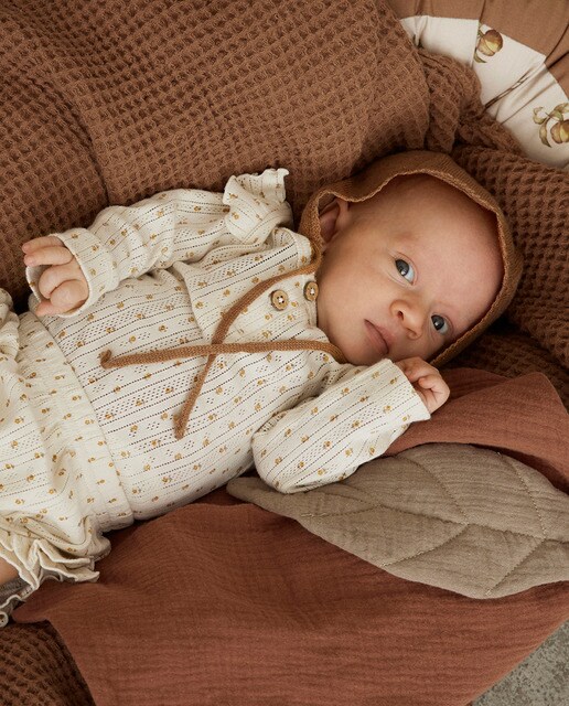 Body bebé niña de algodón blanco · Lil Atelier · El Corte Inglés