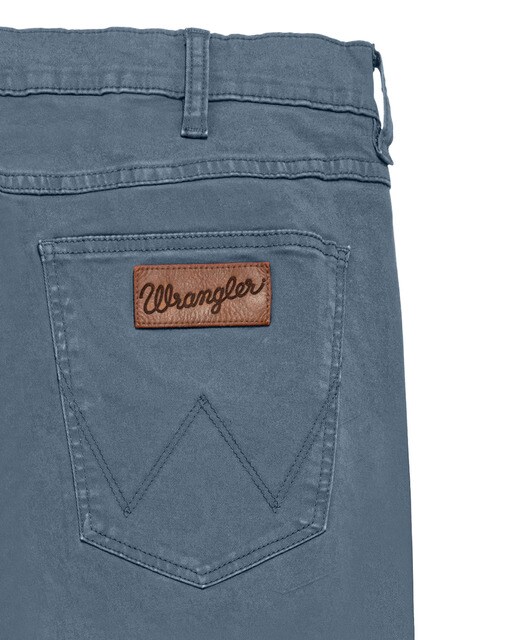 Pantalón cinco bolsillos de hombre regular Greensboro azul · Wrangler · El Corte  Inglés