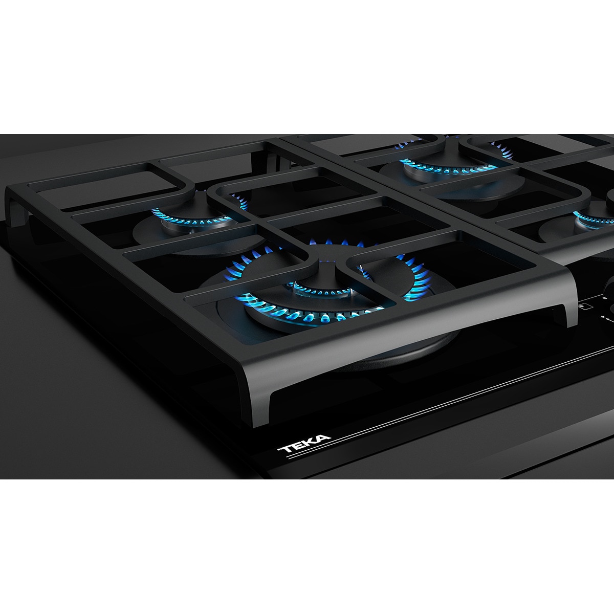Placa gas Teka 4 quemadores - GZC 64320 XBA B · Teka · El Corte Inglés