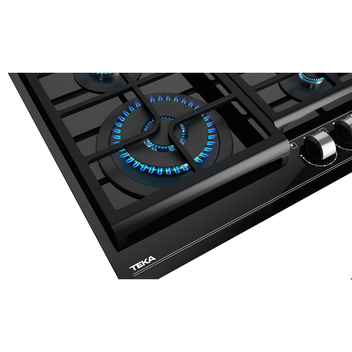 Placa gas Teka 4 quemadores - GZC 64320 XBA B · Teka · El Corte Inglés