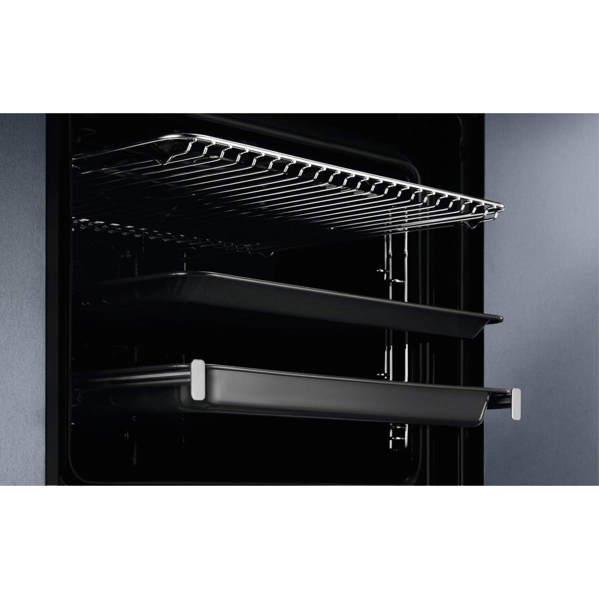 Forno Multifunções Electrolux Série 600 EOF3H50BX SurroundCook com Aqua Clean com Esmalte e de 65 Litros - Inox Antidedadas Inox-7