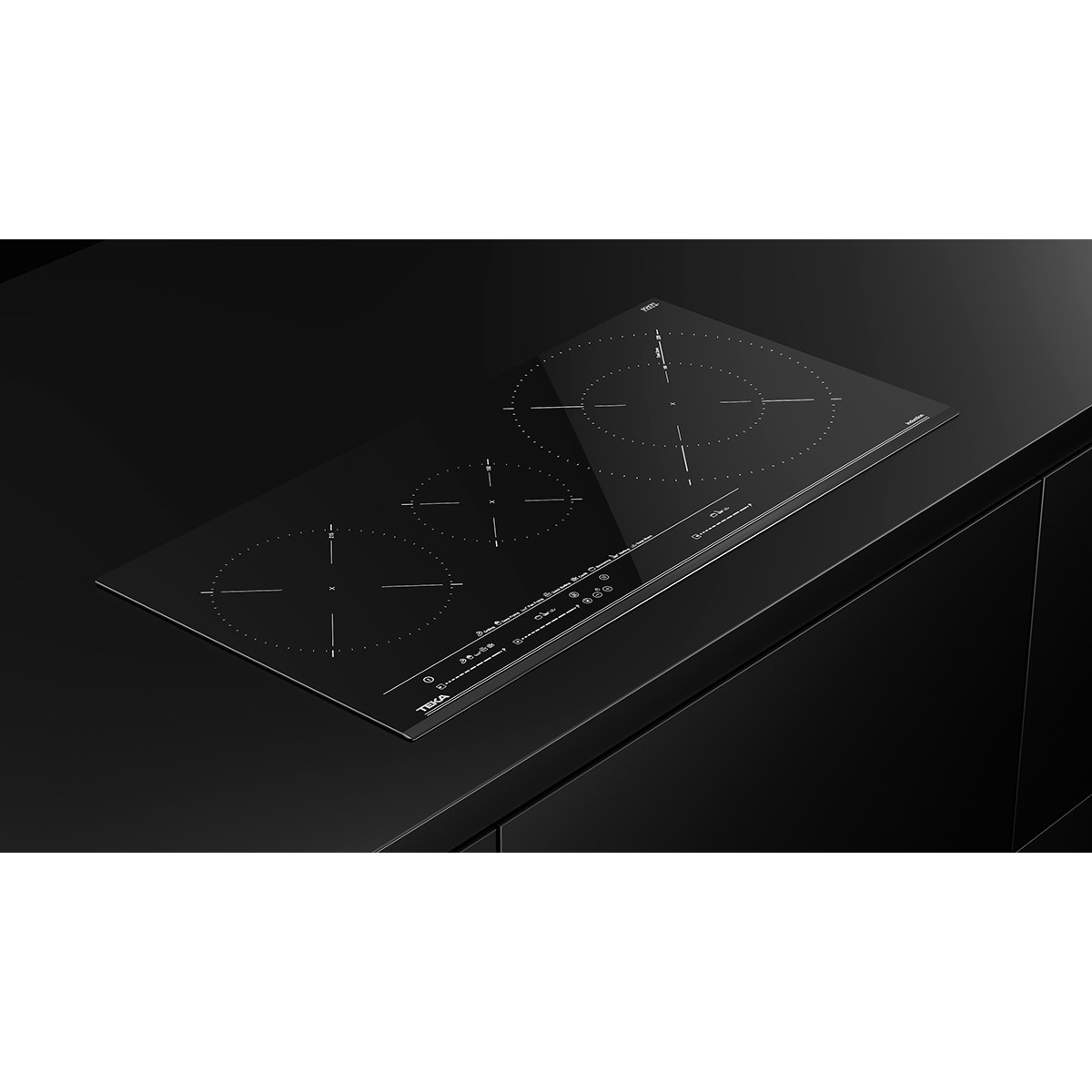 Placa inducción Teka control táctil MultiSlider y 3 zonas de cocción - IZC83620 MST BK Negro-8