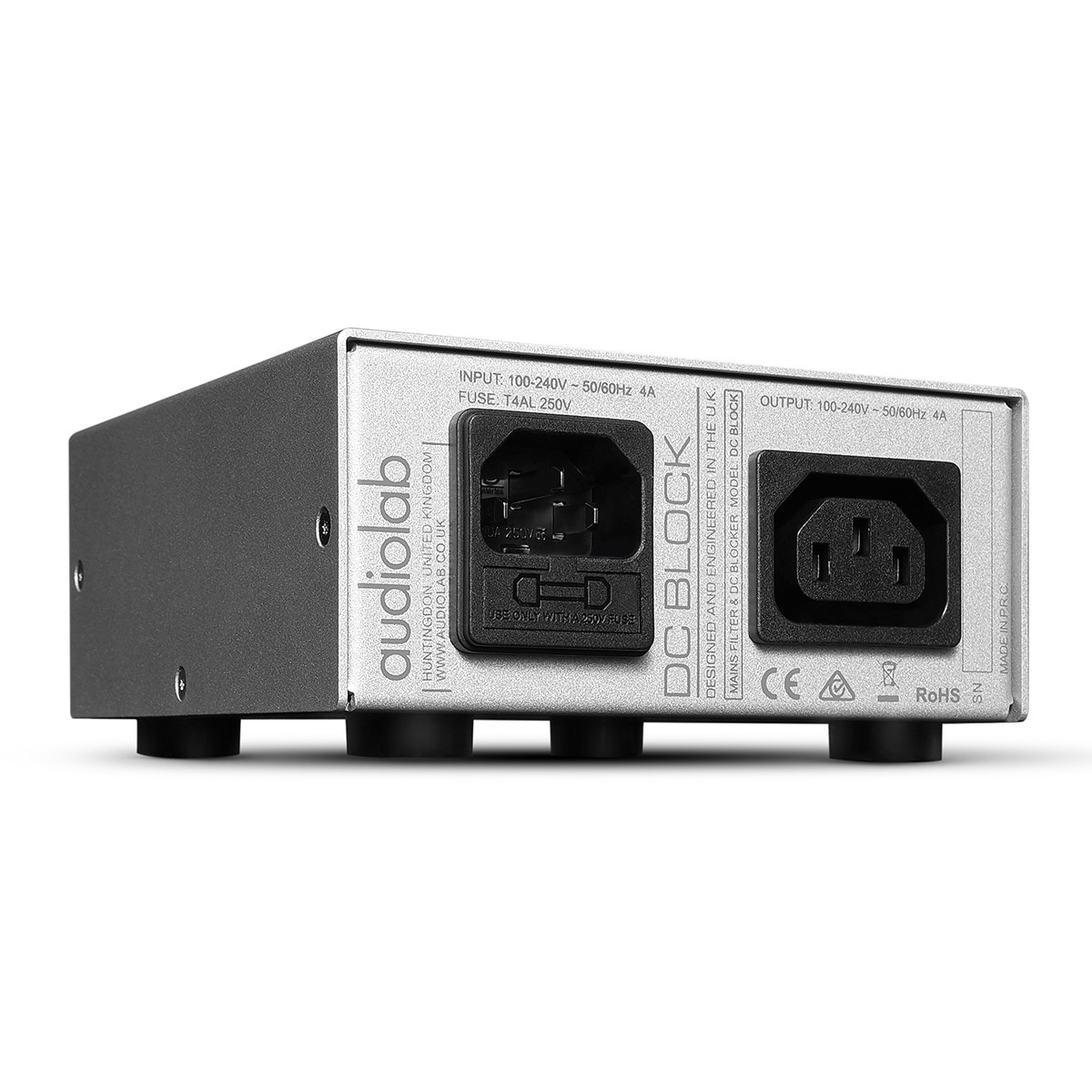 Bloqueador de corriente continua Audiolab DC Block Plata-3
