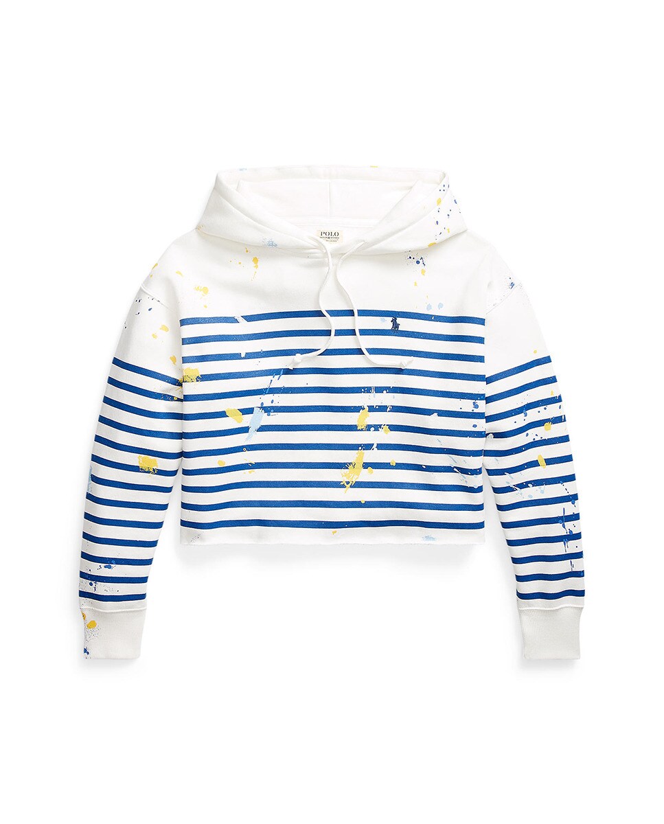 Sudadera de mujer oversize con capucha y rayas · Polo Ralph Lauren · El  Corte Inglés
