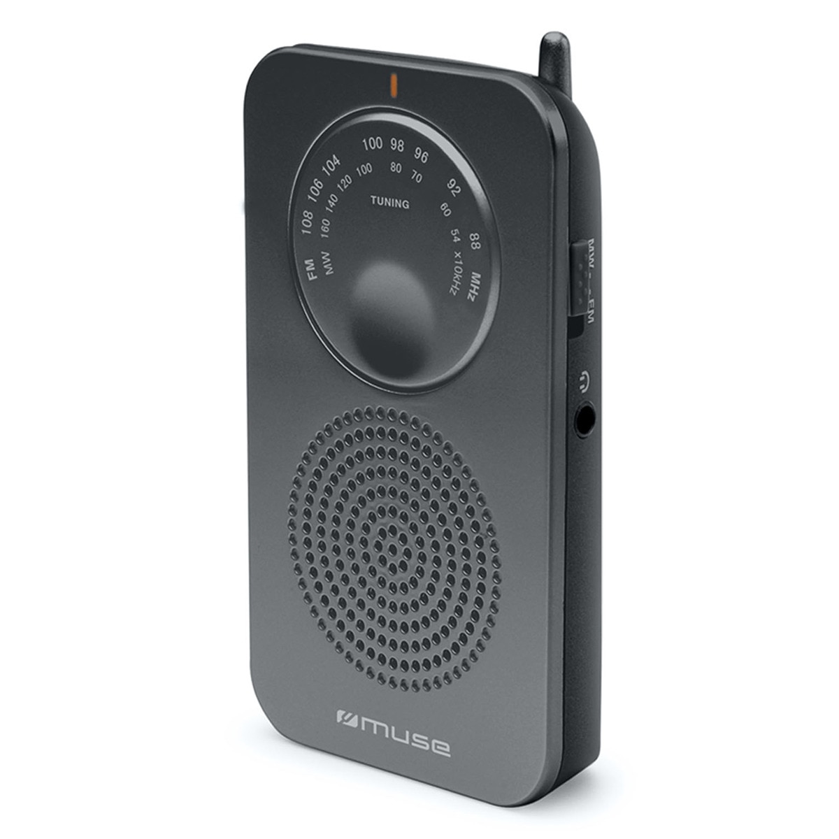 Rádio Portátil M-01RS Prata-1