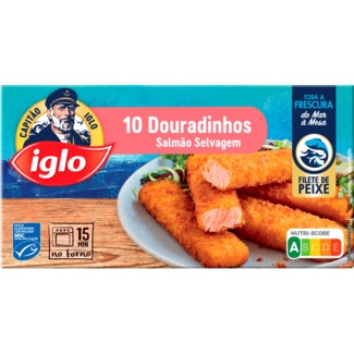Douradinhos de Salmão 10 Unidades embalagem 280 g - Capitão Iglo