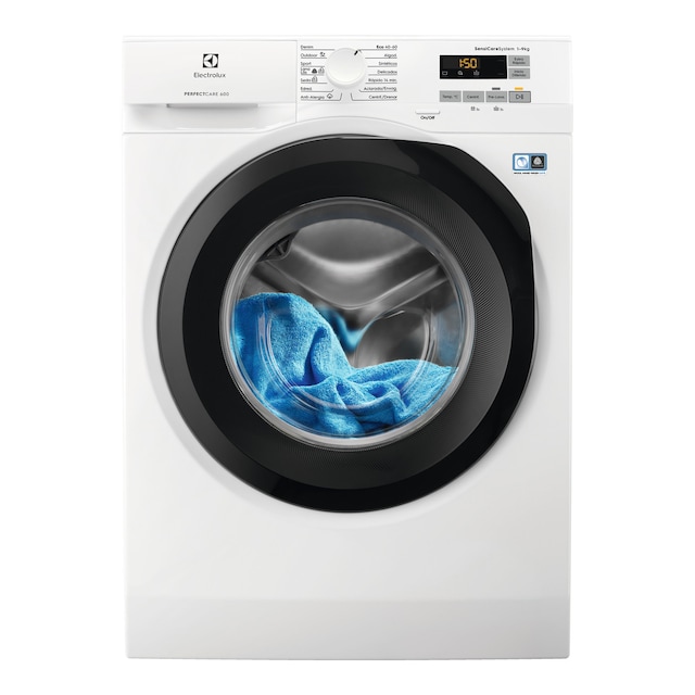 Imagem 0 de Máquina de Lavar Roupa Electrolux Carga Frontal de 9 Kg e de 1400 rpm - Branco