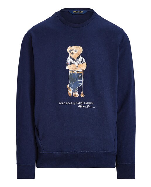 Sudadera de hombre en azul marino con oso de Polo · Polo Ralph Lauren · El  Corte Inglés