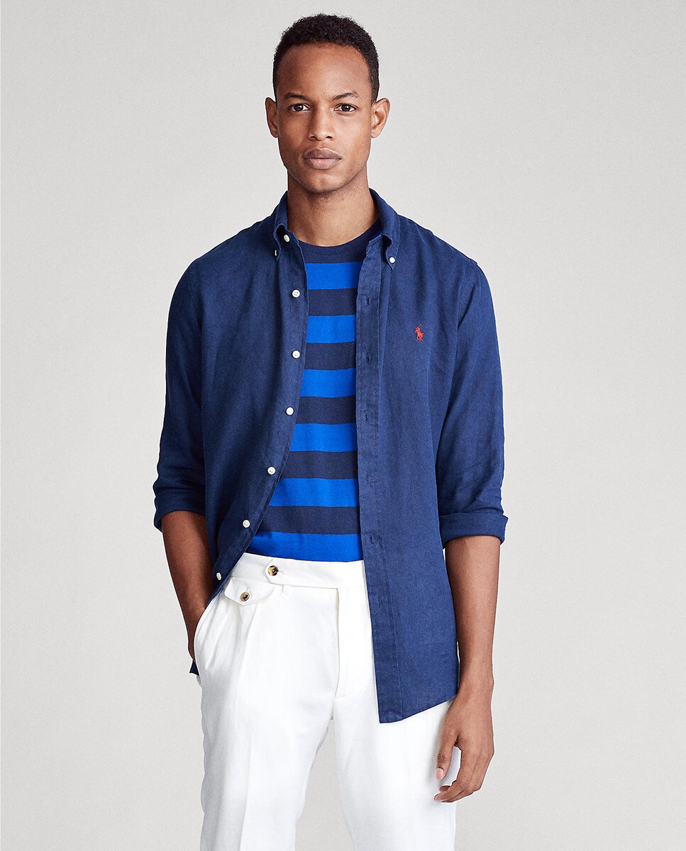 Chemise en lin Regular Fit