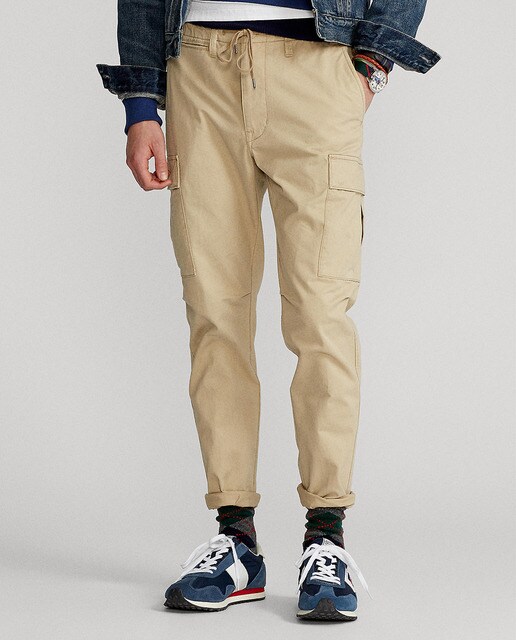 Comprar Pantalon cargo tostado Tiffosi slim fit hombre online